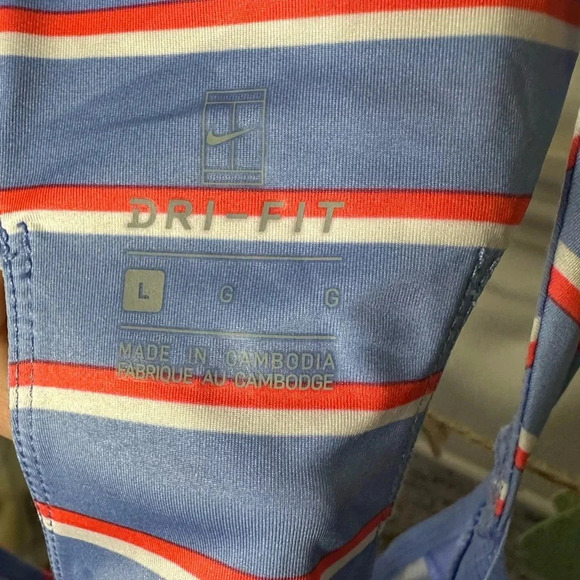 Nike Court slim fit tennis dress patriotic Olympics red white and blue team USA - Picture 5 of 6